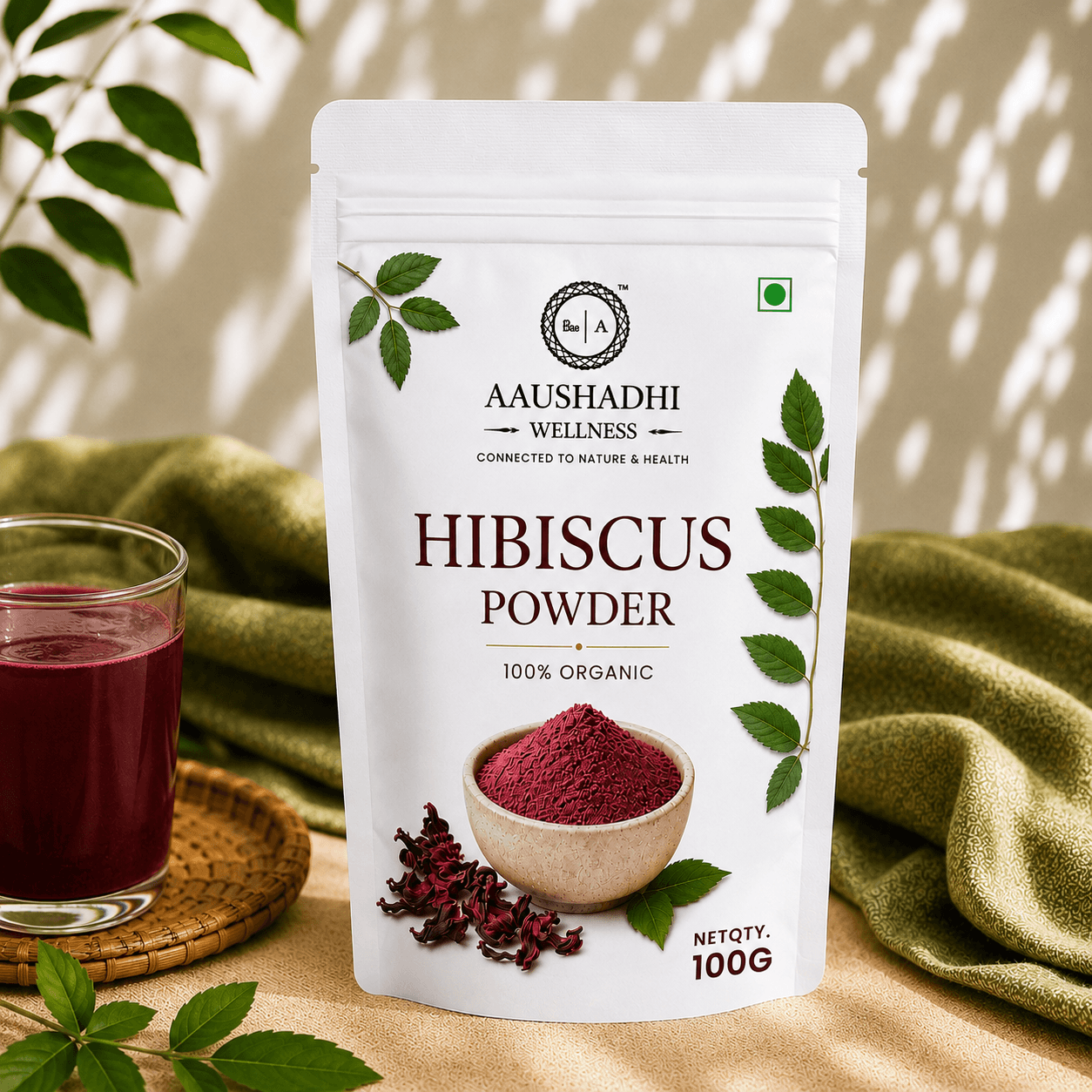 HIBISCUS POWDER {गुड़हल पाउडर}